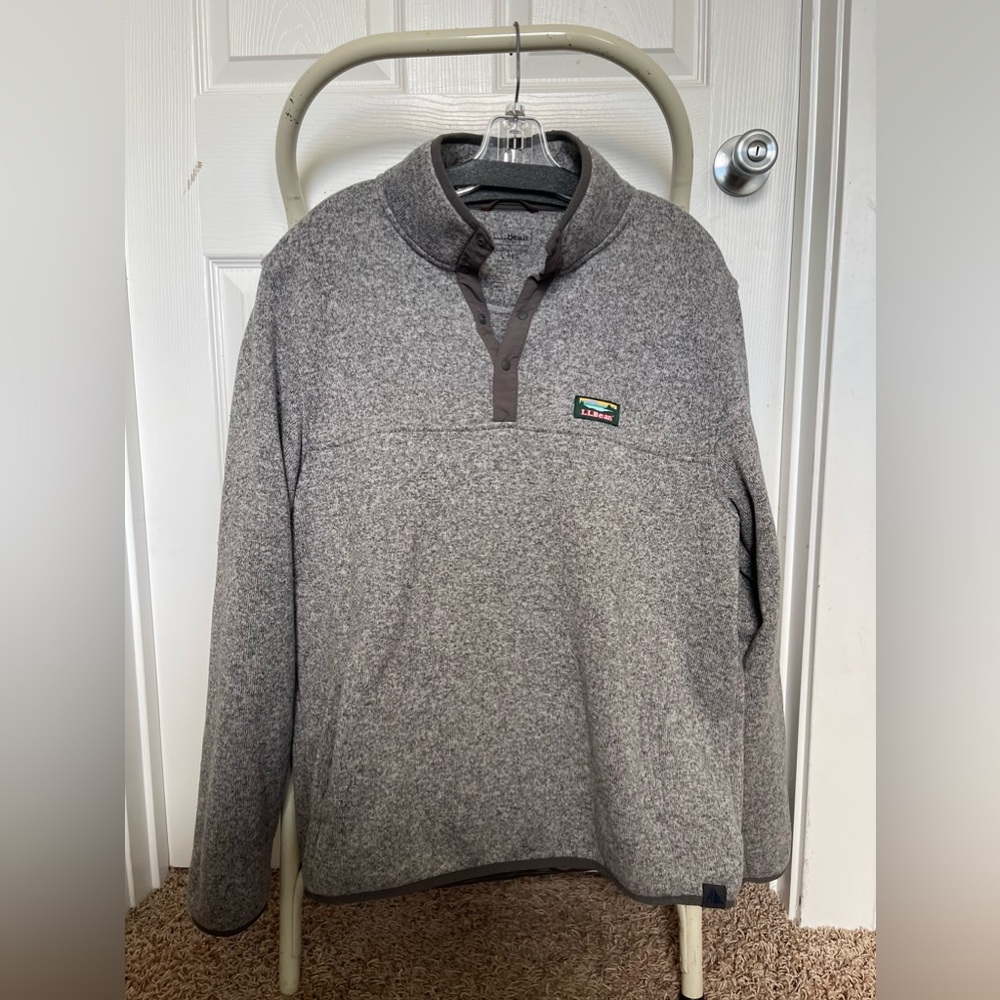 Men’s L.L. Bean Quarter Button Up